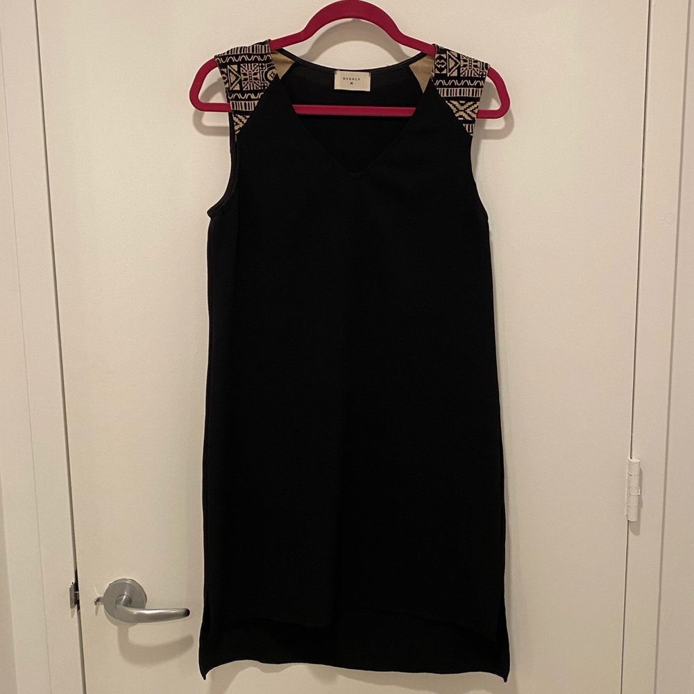 Everly Black Shift Dress